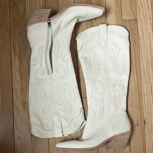 Dolce Vita Samsin boot ivory nubuck, 7.5